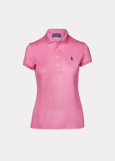 Camisa Polo Ralph Lauren Mujer Rosas Claro - Cotton PiquÃ© - STZDQ2591